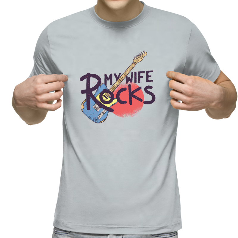 Футболка с принтом светло серая 