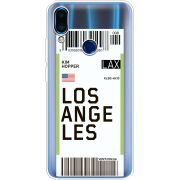Прозрачный чехол Uprint Meizu Note 9 Ticket Los Angeles