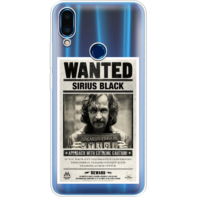 Прозрачный чехол Uprint Meizu Note 9 Sirius Black