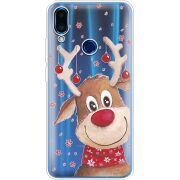 Прозрачный чехол Uprint Meizu Note 9 Winter Deer