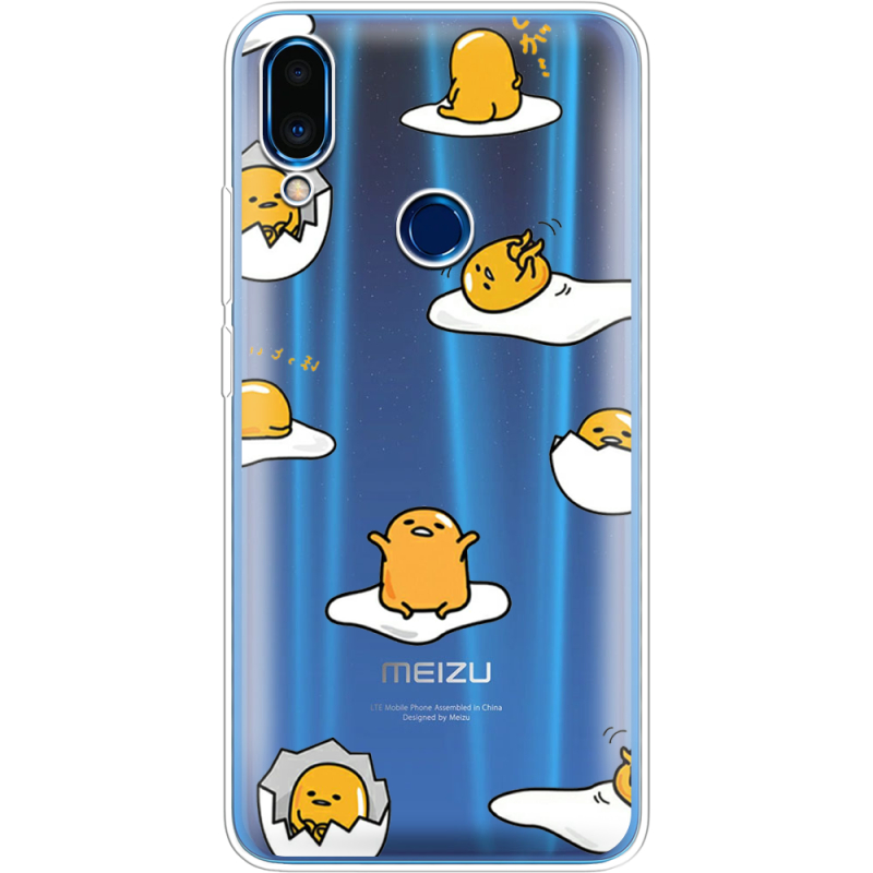 Прозрачный чехол Uprint Meizu Note 9 Gudetama