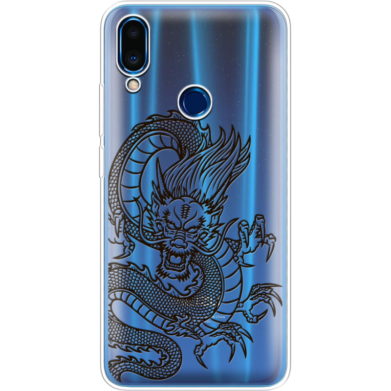 Прозрачный чехол Uprint Meizu Note 9 Chinese Dragon