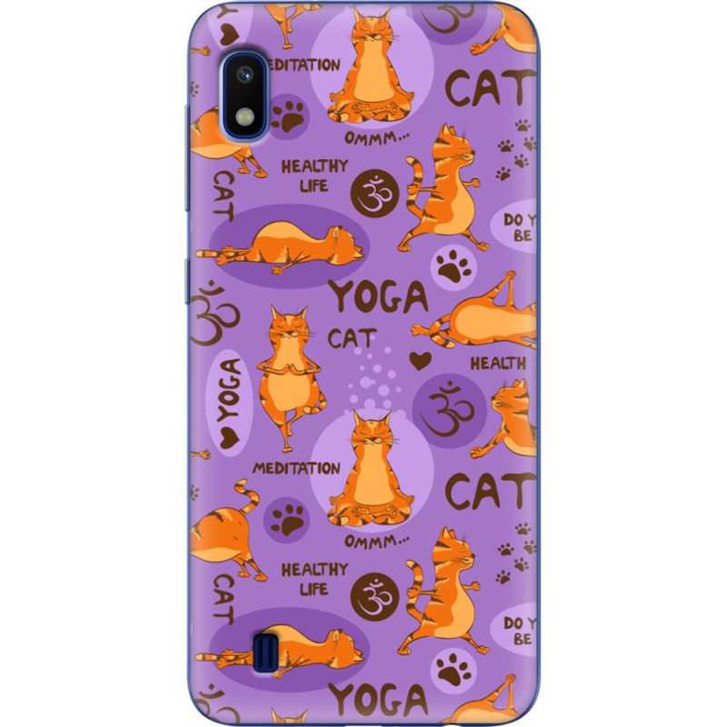 Чехол Uprint Samsung A105 Galaxy A10 Yoga Cat