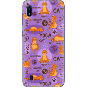 Чехол Uprint Samsung A105 Galaxy A10 Yoga Cat