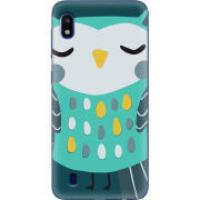 Чехол Uprint Samsung A105 Galaxy A10 Green Owl