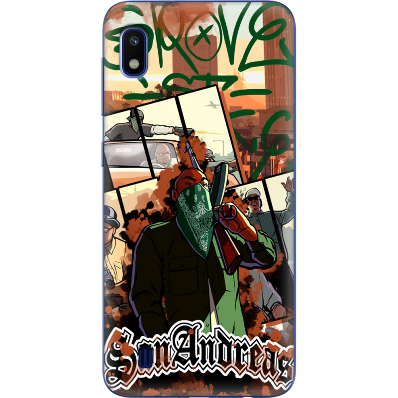 Чехол Uprint Samsung A105 Galaxy A10 GTA San Andreas