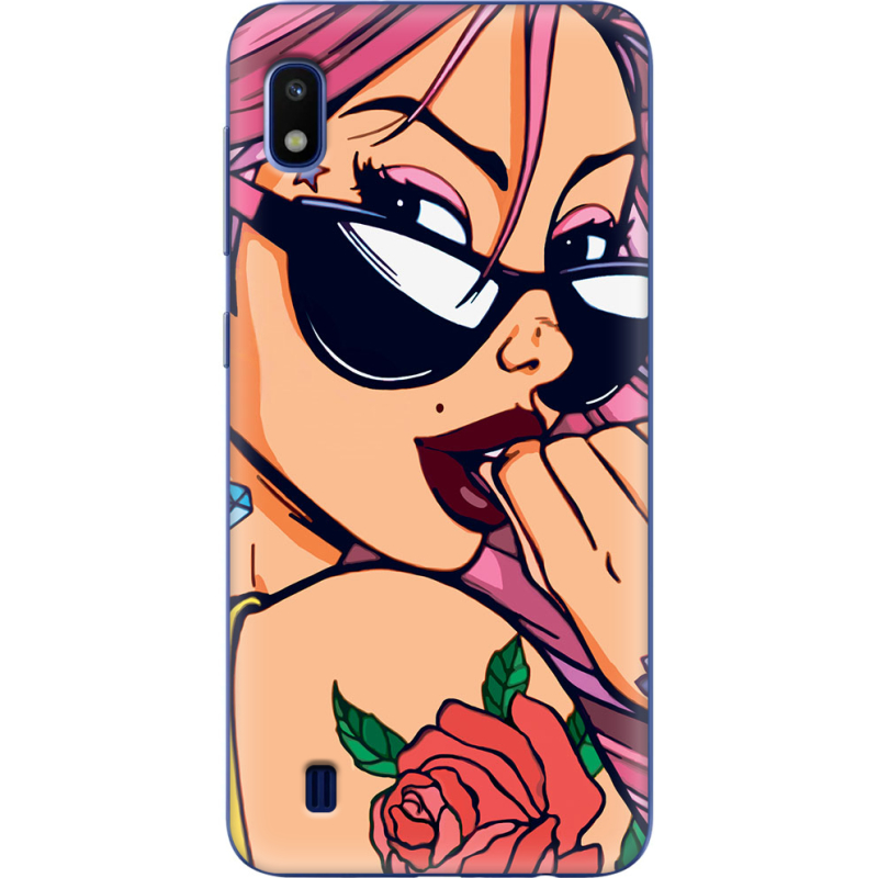 Чехол Uprint Samsung A105 Galaxy A10 Pink Girl