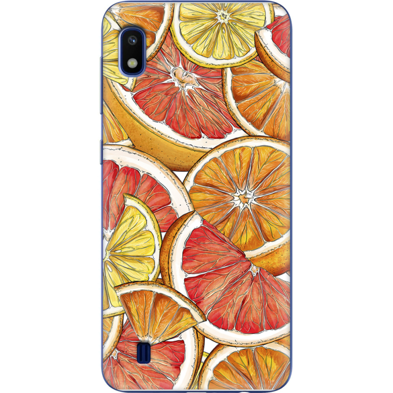 Чехол Uprint Samsung A105 Galaxy A10 Citrus Pattern