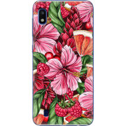 Чехол Uprint Samsung A105 Galaxy A10 Tropical Flowers