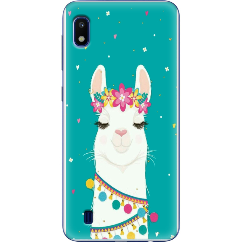 Чехол Uprint Samsung A105 Galaxy A10 Cold Llama