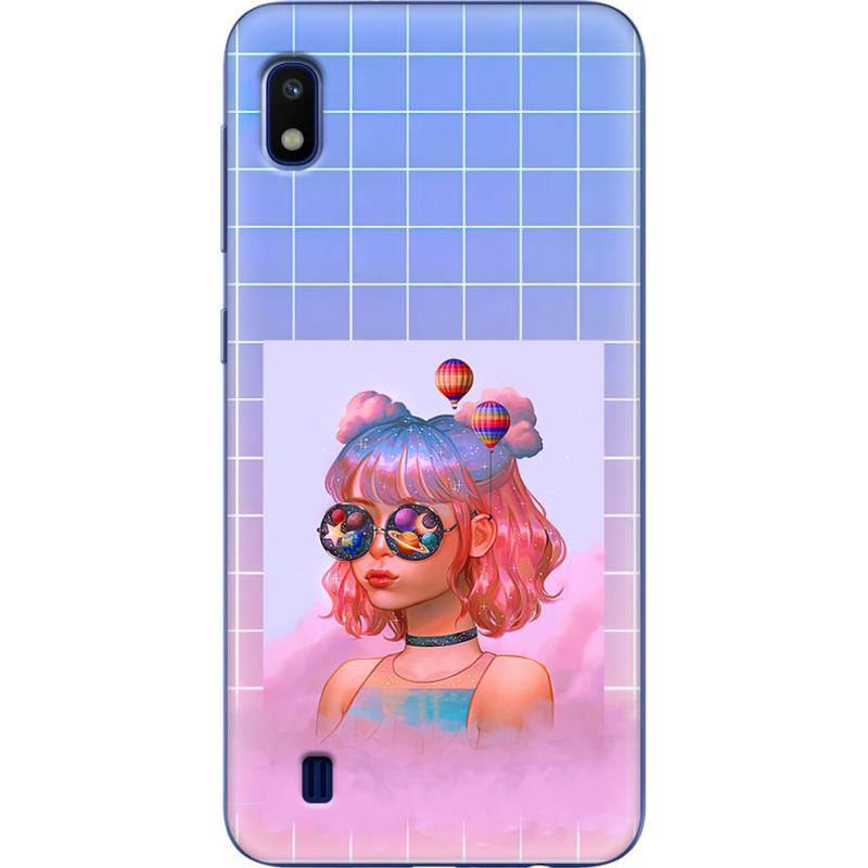 Чехол Uprint Samsung A105 Galaxy A10 Girl in the Clouds