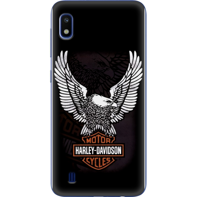 Чехол Uprint Samsung A105 Galaxy A10 Harley Davidson and eagle