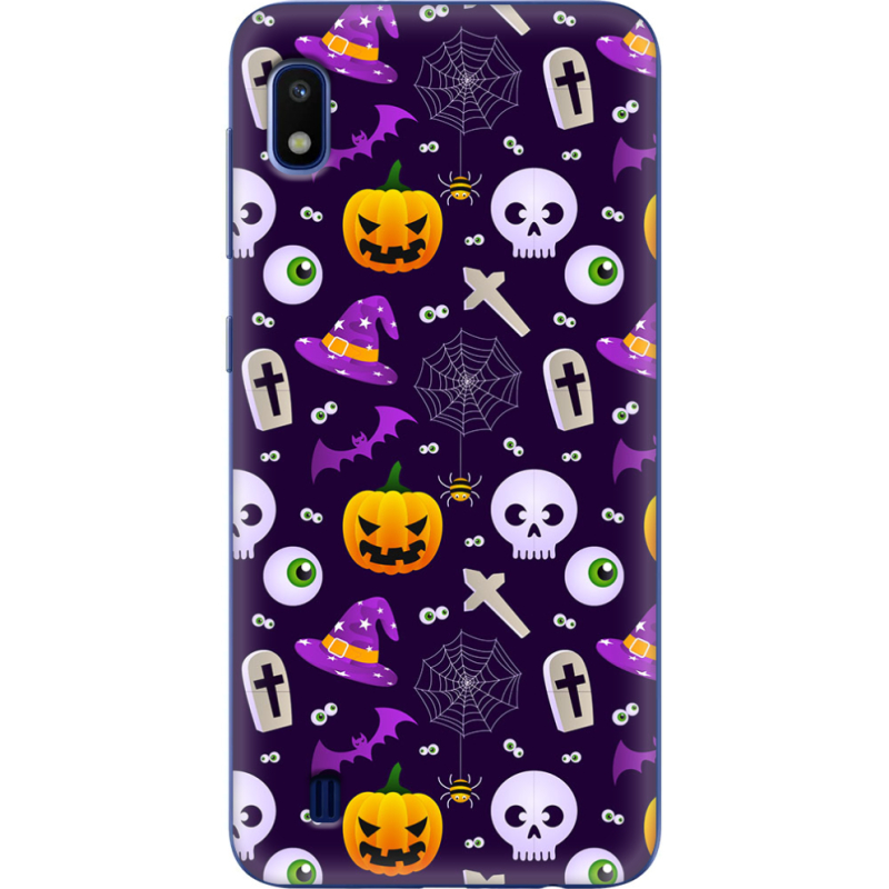 Чехол Uprint Samsung A105 Galaxy A10 Halloween Purple Mood