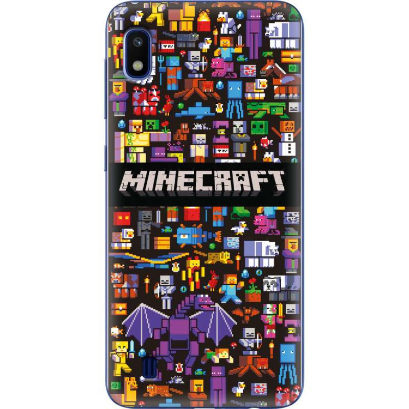 Чехол Uprint Samsung A105 Galaxy A10 Minecraft Mobbery