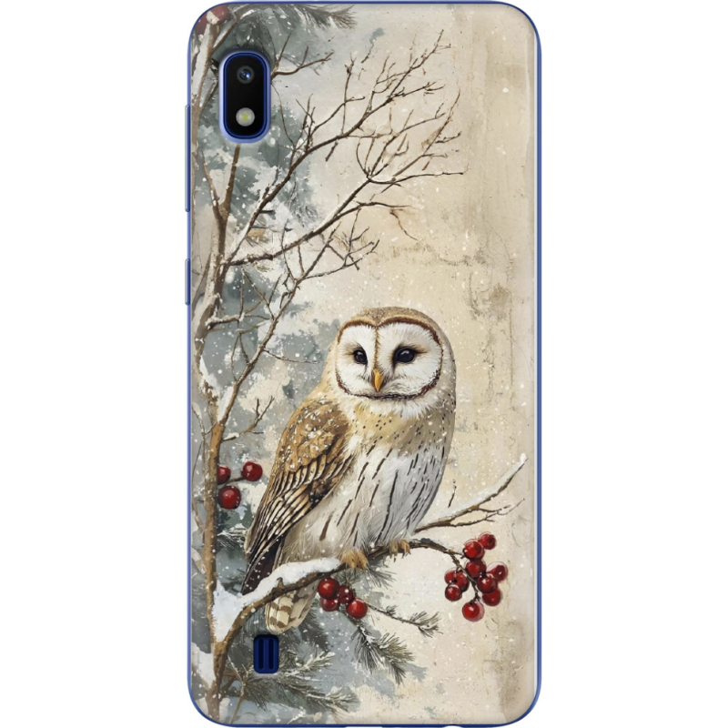 Чехол Uprint Samsung A105 Galaxy A10 Christmas Owl