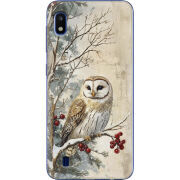 Чехол Uprint Samsung A105 Galaxy A10 Christmas Owl