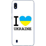 Чехол Uprint Samsung A105 Galaxy A10 I love Ukraine