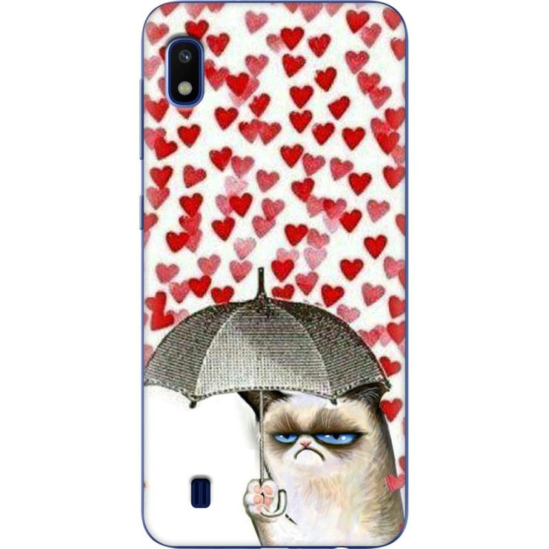 Чехол Uprint Samsung A105 Galaxy A10 Raining Hearts