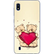 Чехол Uprint Samsung A105 Galaxy A10 Teddy Bear Love