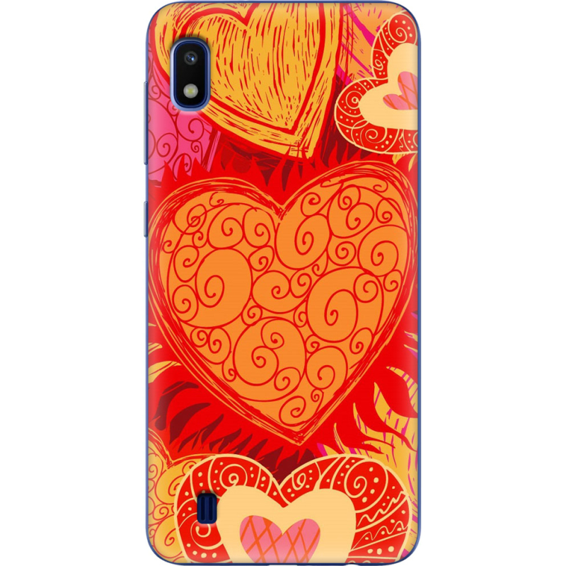 Чехол Uprint Samsung A105 Galaxy A10 Warm Hearts