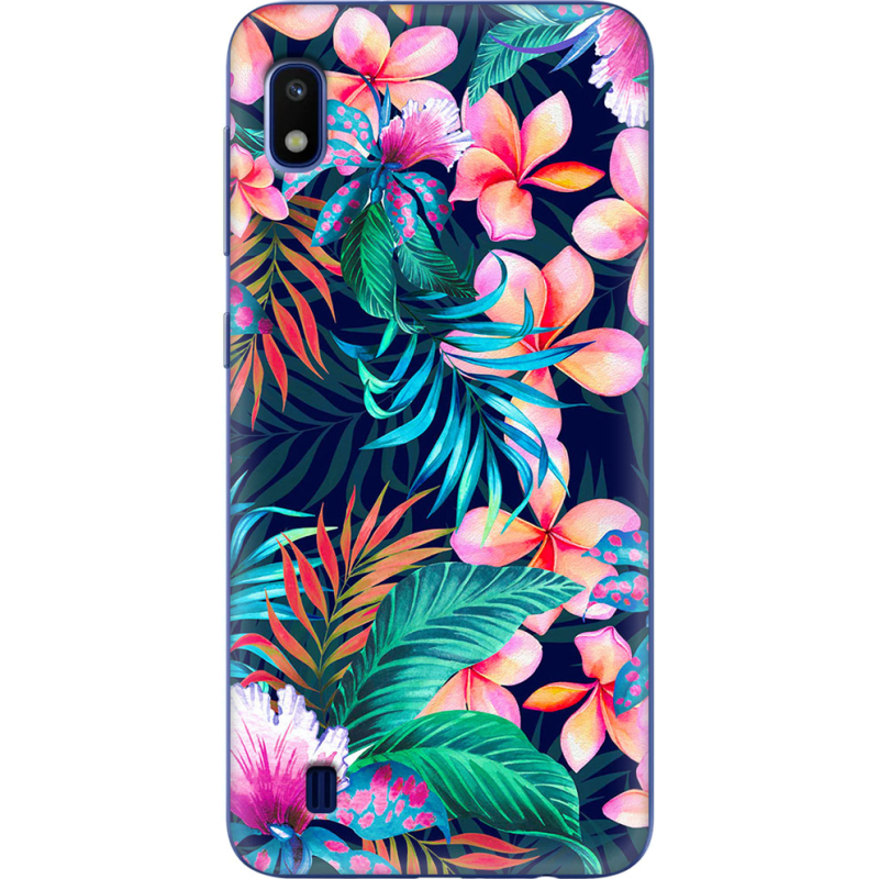 Чехол Uprint Samsung A105 Galaxy A10 flowers in the tropics