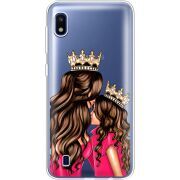 Прозрачный чехол Uprint Samsung A105 Galaxy A10 Queen and Princess