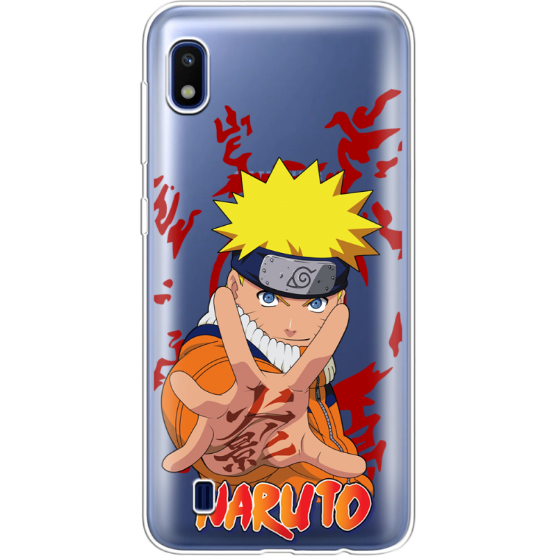 Прозрачный чехол Uprint Samsung A105 Galaxy A10 Naruto