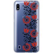 Прозрачный чехол Uprint Samsung A105 Galaxy A10 Ethno Ornament