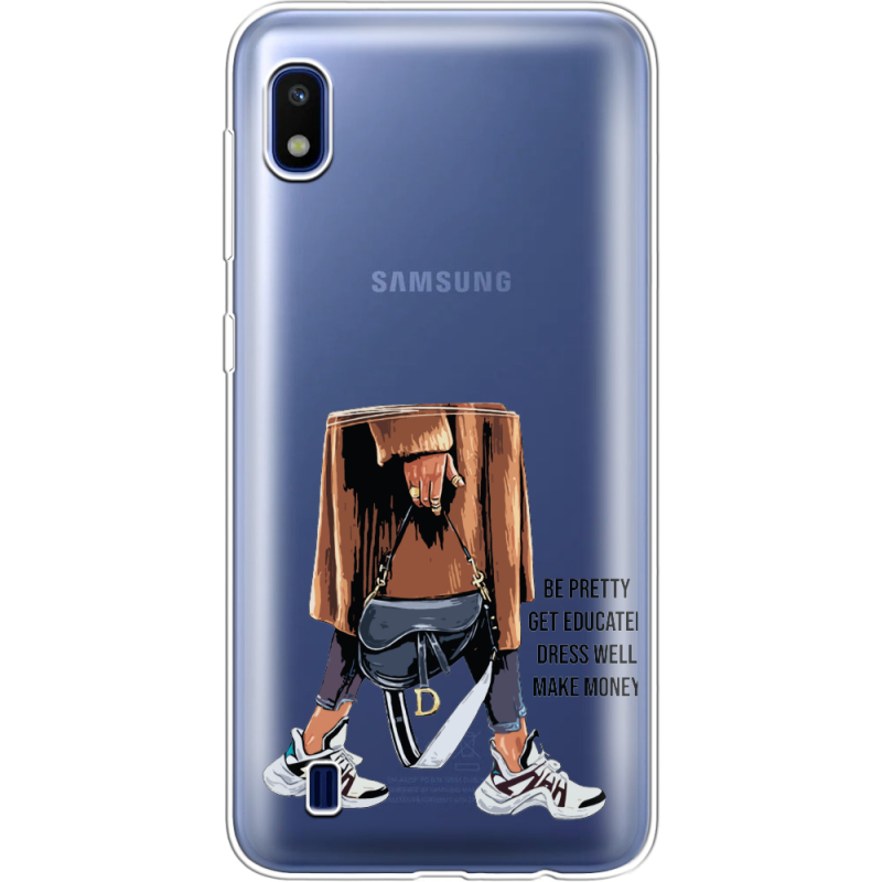 Прозрачный чехол Uprint Samsung A105 Galaxy A10 Motivation