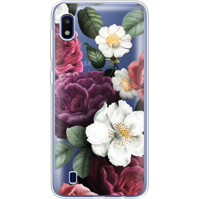 Прозрачный чехол Uprint Samsung A105 Galaxy A10 Floral Dark Dreams