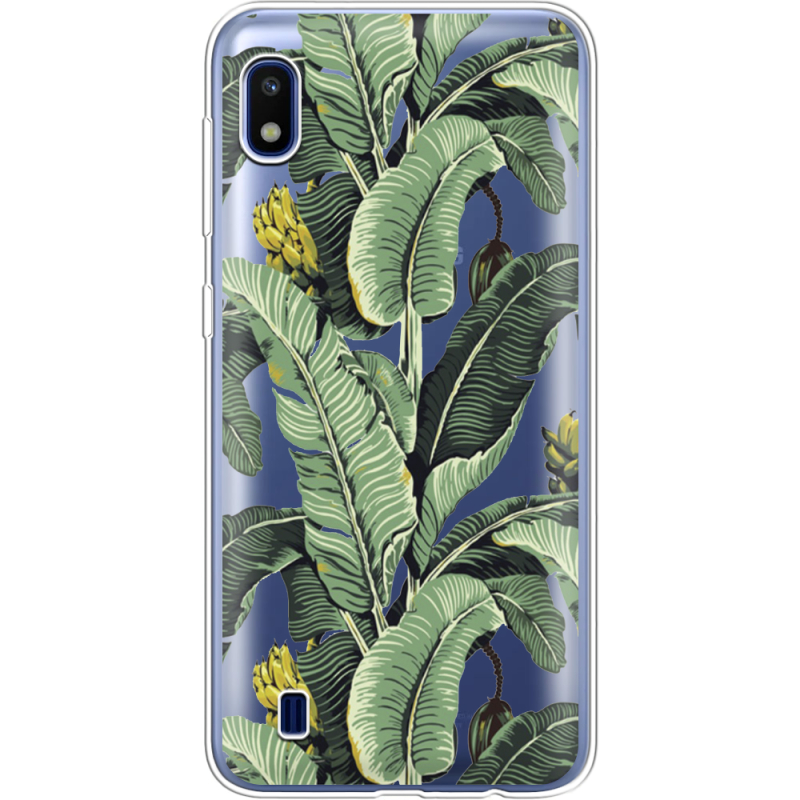 Прозрачный чехол Uprint Samsung A105 Galaxy A10 Banana Leaves