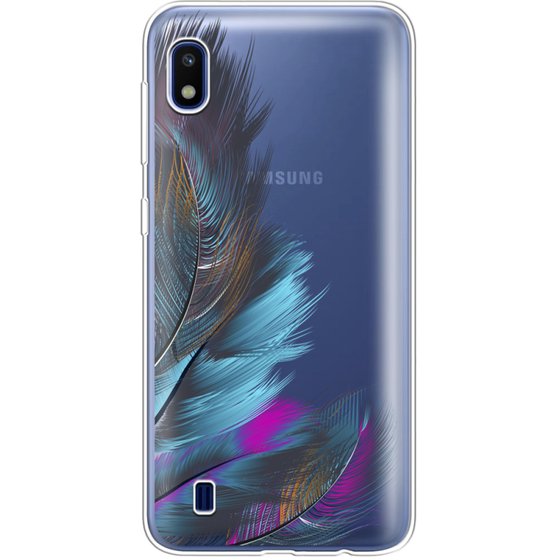 Прозрачный чехол Uprint Samsung A105 Galaxy A10 Feathers