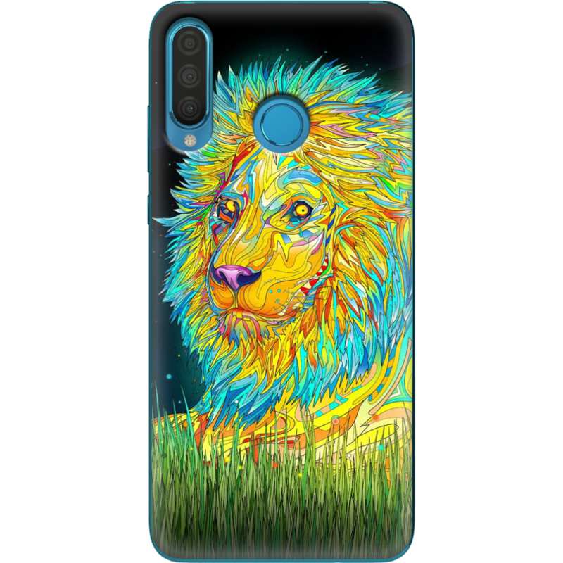 Чехол Uprint Huawei P30 Lite Moonlight Lion