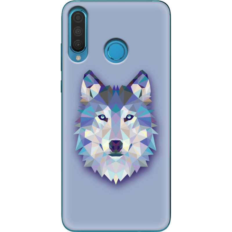 Чехол Uprint Huawei P30 Lite Wolfie