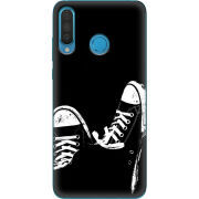 Чехол Uprint Huawei P30 Lite Black Sneakers