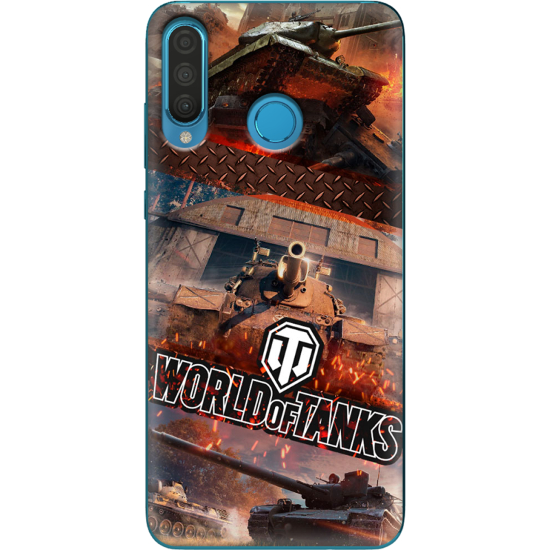 Чехол Uprint Huawei P30 Lite World Of Tanks