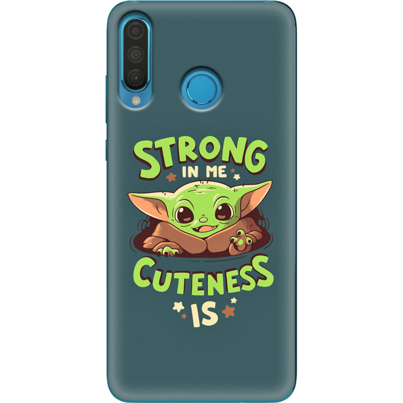 Чехол Uprint Huawei P30 Lite Strong in me Cuteness is