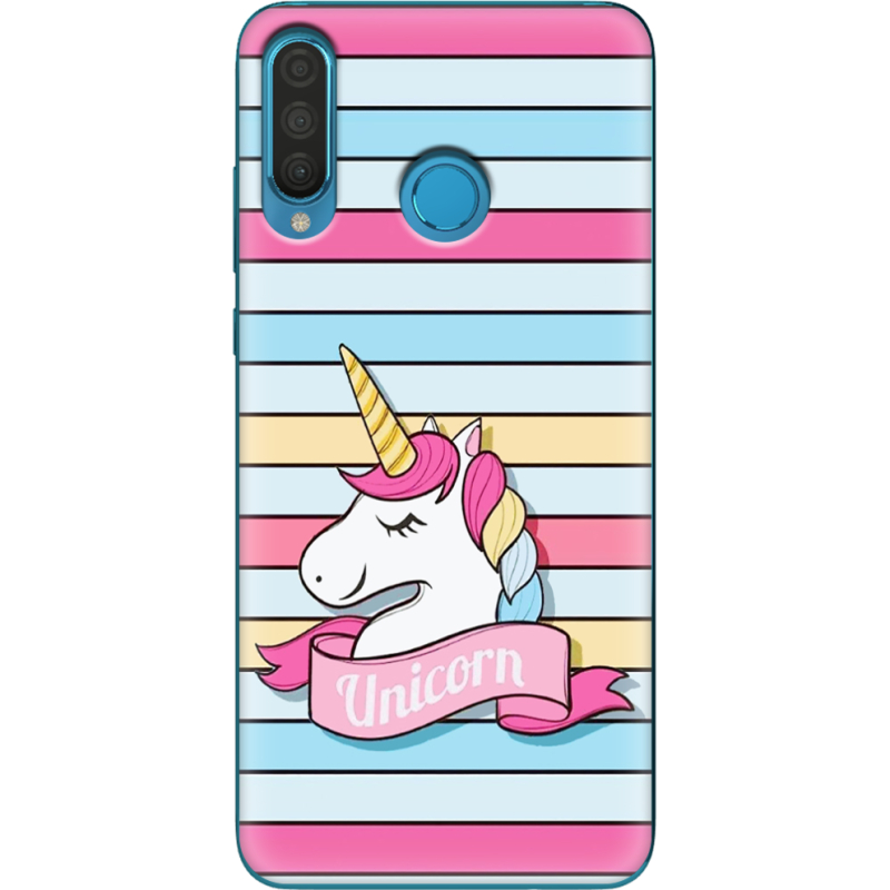 Чехол Uprint Huawei P30 Lite Unicorn