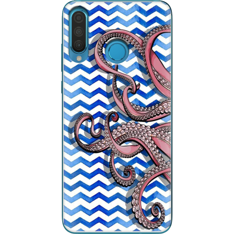 Чехол Uprint Huawei P30 Lite Sea Tentacles