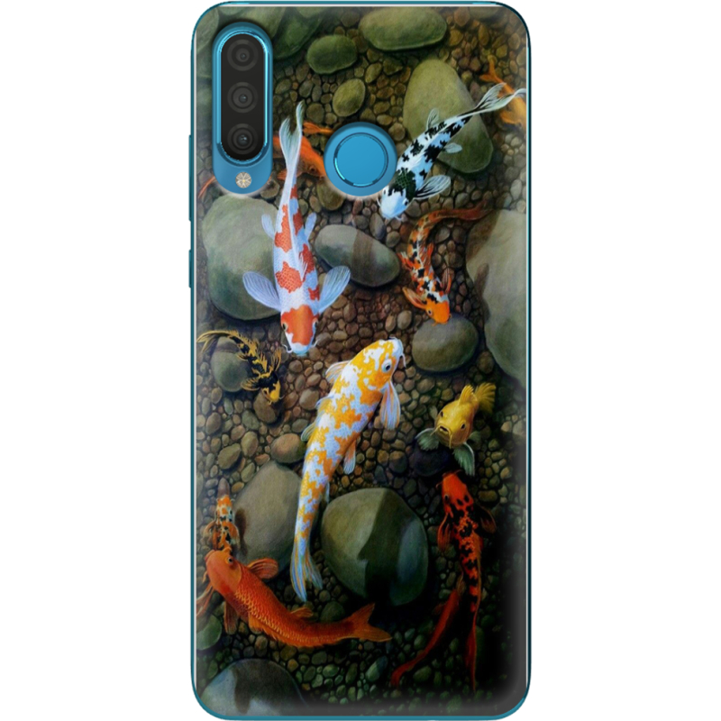 Чехол Uprint Huawei P30 Lite Underwater Koi