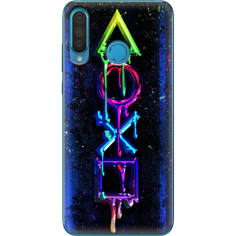 Чехол Uprint Huawei P30 Lite Graffiti symbols