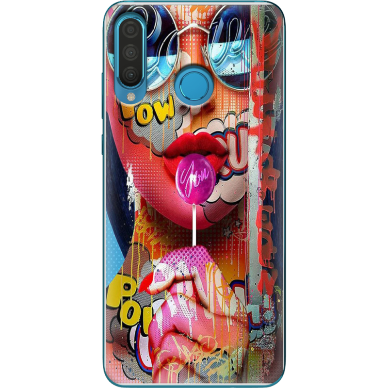 Чехол Uprint Huawei P30 Lite Colorful Girl