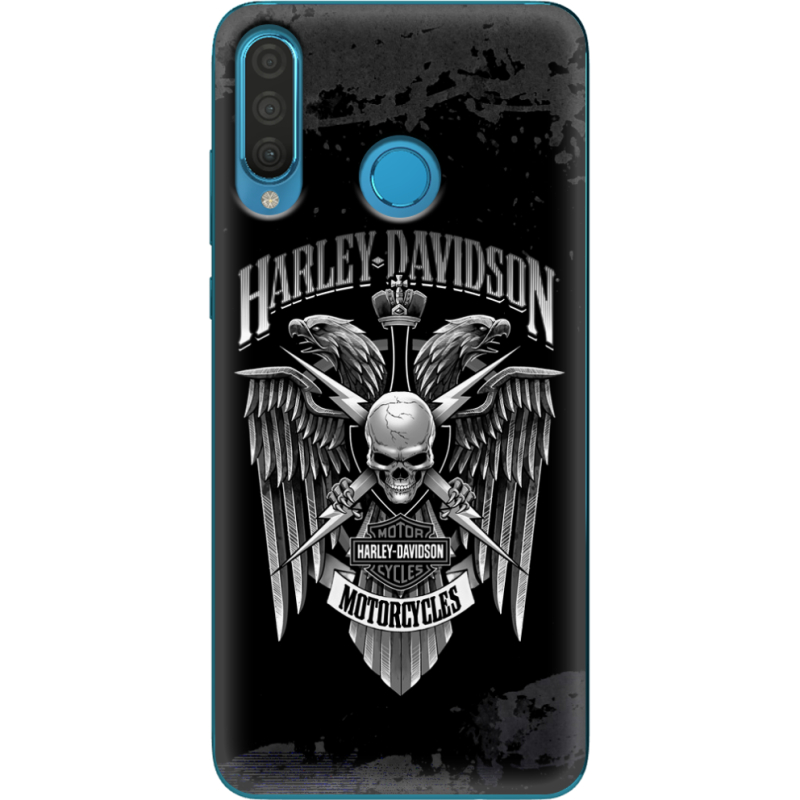 Чехол Uprint Huawei P30 Lite Harley Davidson