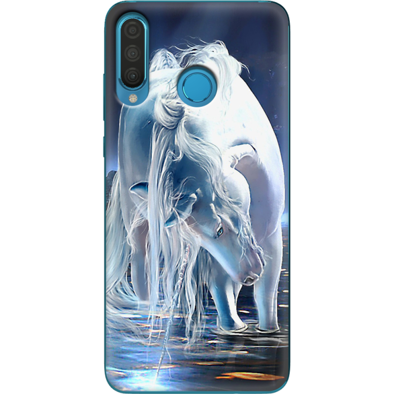 Чехол Uprint Huawei P30 Lite White Horse