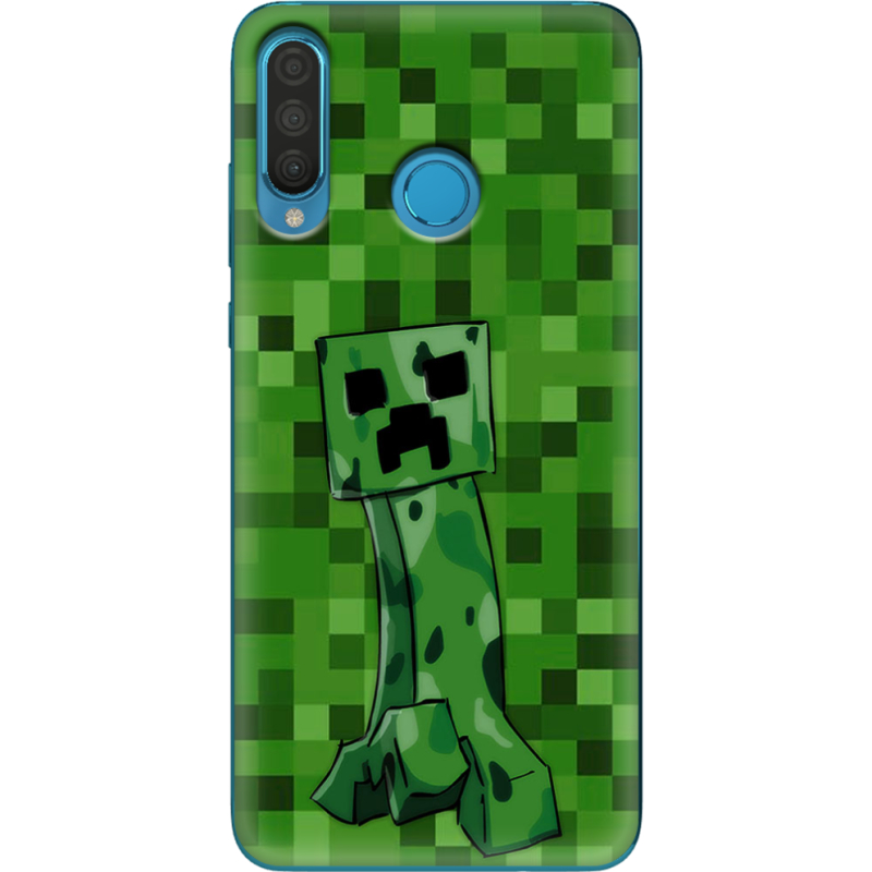 Чехол Uprint Huawei P30 Lite Minecraft Creeper