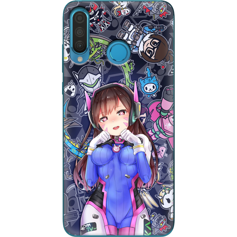 Чехол Uprint Huawei P30 Lite Overwatch D.VA