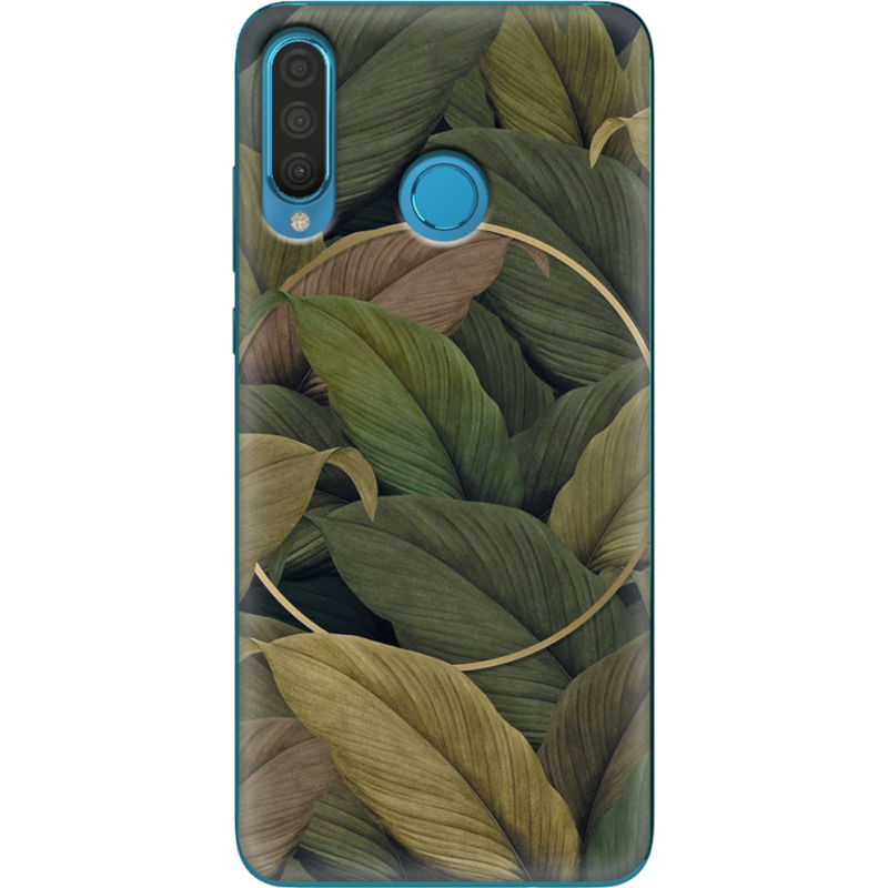 Чехол Uprint Huawei P30 Lite Leaf