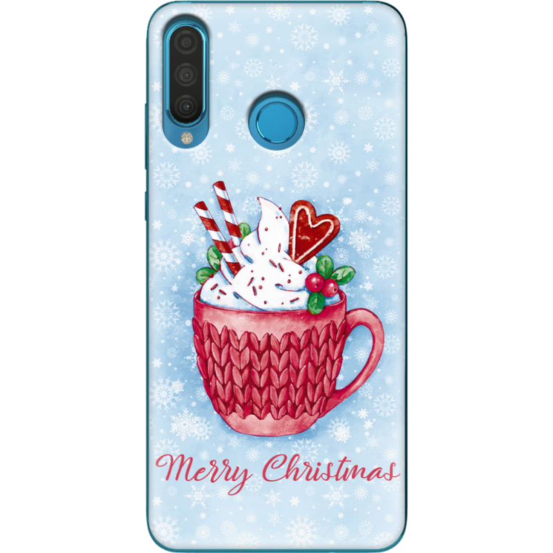 Чехол Uprint Huawei P30 Lite Spicy Christmas Cocoa