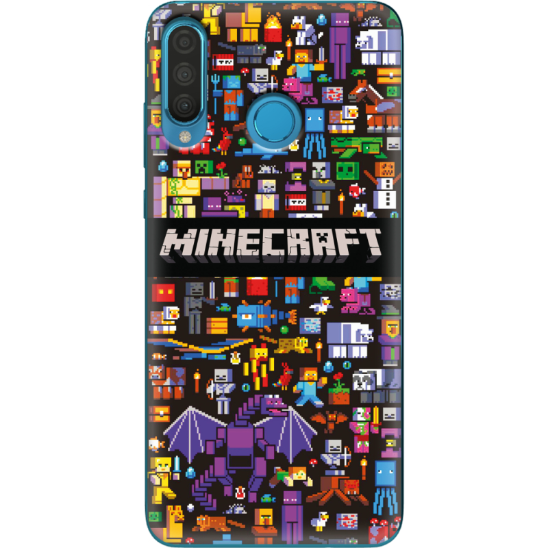 Чехол Uprint Huawei P30 Lite Minecraft Mobbery