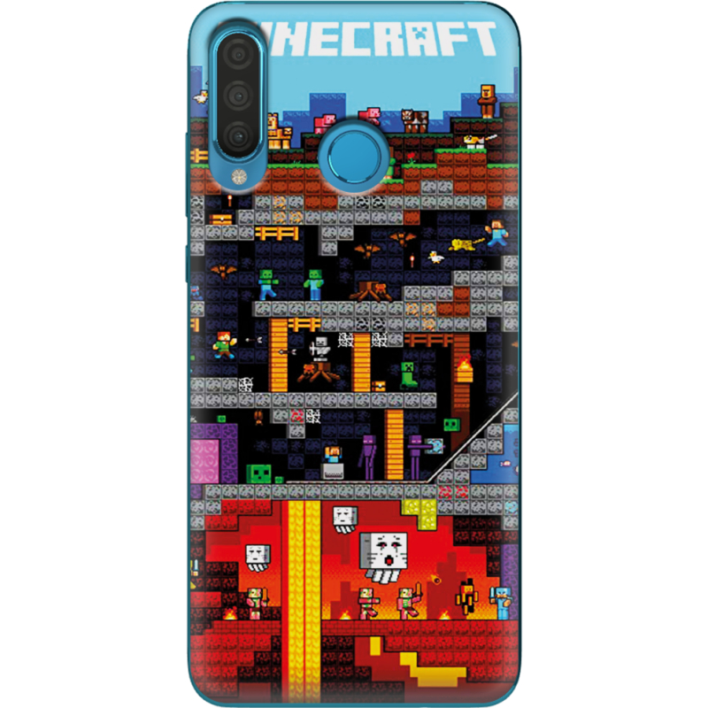 Чехол Uprint Huawei P30 Lite Minecraft Lode Runner